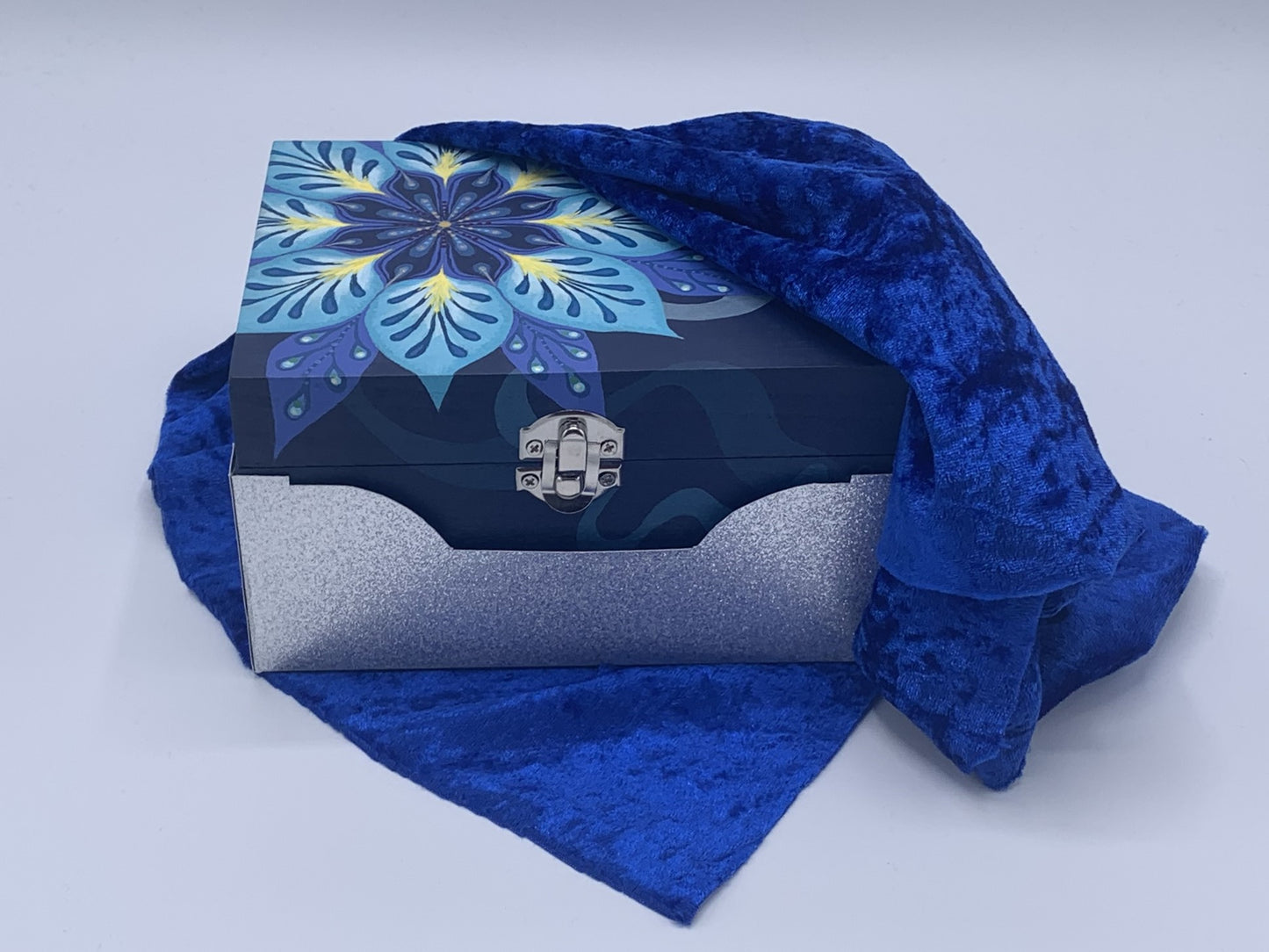 THE NICHOLAS Hand-Painted Keepsake & Jewelry Box — Features hidden interior artwork and is perfect for jewelry, sunglasses, and treasured keepsakes
