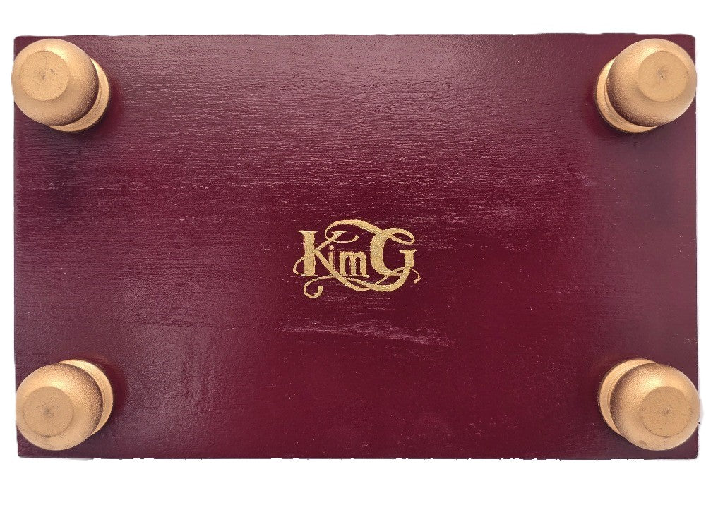 THE GEMIMA - Abstract Floral Design in Pink (Large)