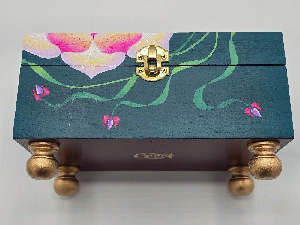 THE GEMIMA - Abstract Floral Design in Pink (Large)