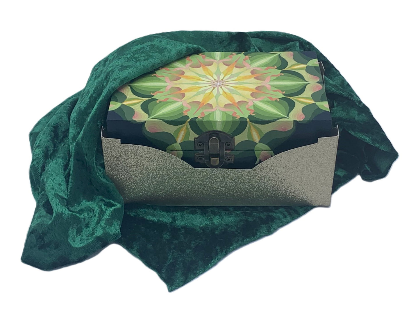 THE BEATRICE  Hand-Painted Keepsake Box — Ideal for jewelry, handwritten notes, small treasures, and sentimental mementos