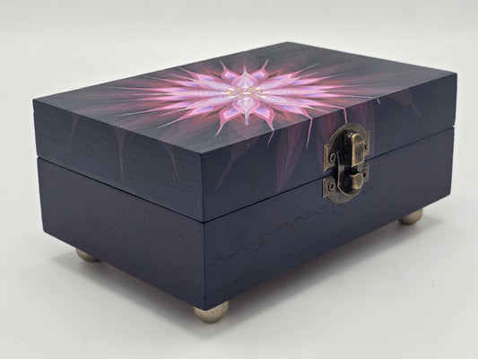 THE LUNA - Abstract Kaleidoscope Design in Pink (Small)